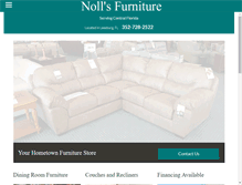 Tablet Screenshot of nollsfurniture.com